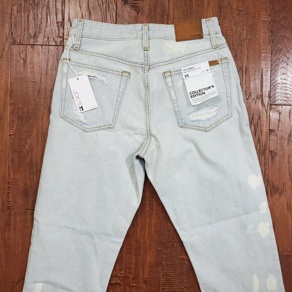 JOE'S JEANS Light Blue Debbie High Rise Straight Ankle 25 - Picture 10 of 15